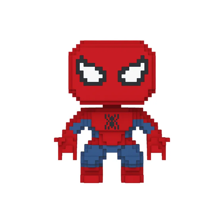 Funko Spider Man Like Plain Version Chibi Figures-0