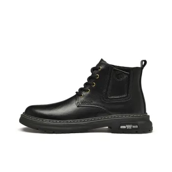 Wen Nai Short Martin Boot Men's Black