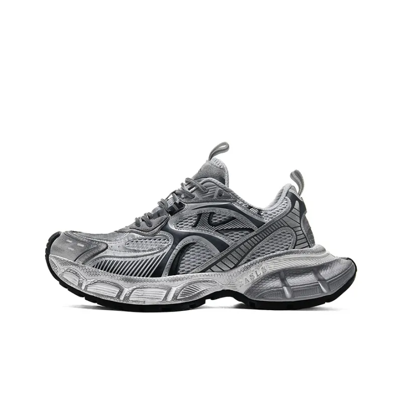 K-WANG Height-Enhancing Wear-Resistant Lightweight Breathable Low-Top Chunky Sneakers Unisex-10