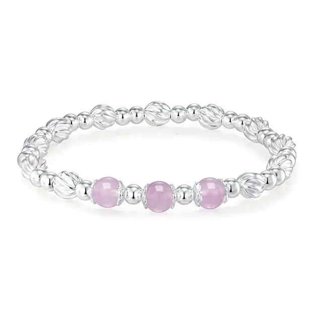 CHINA GOLD S990 Silver Bracelets Women's-0