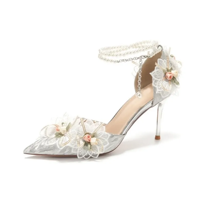 HKCP Slim Heel High Heels 8.5cm Women's-0