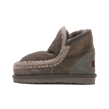 K.D.KENAZ Short Snow Boots Women's Olive Brown