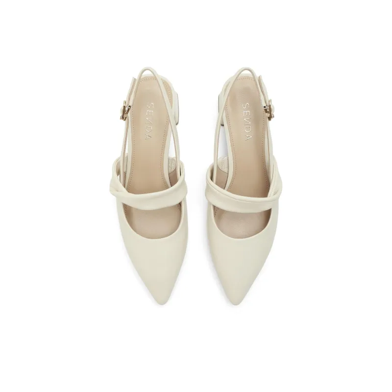 Senda Chunky Heel High Heels 5cm Women's-4
