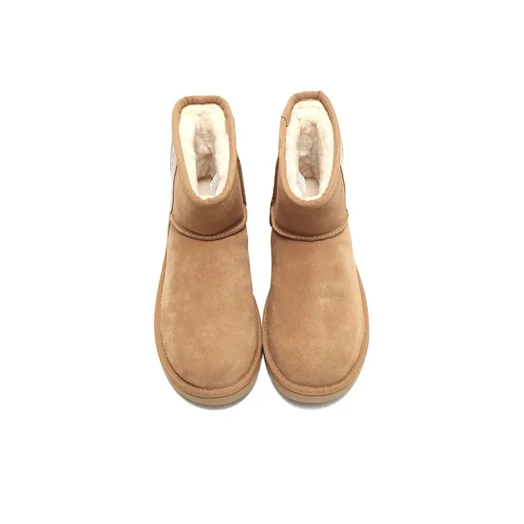 UGG Classic Mini Side Logo Boot Chestnut Women's-3
