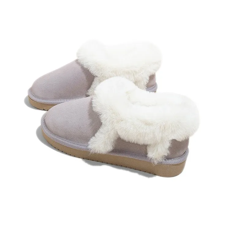 BESTFEEL Warm Slip-Resistant Short Snow Boots Women's-18
