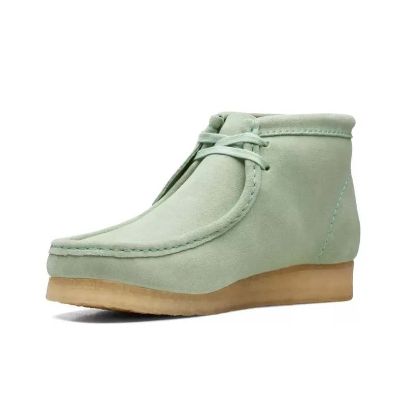 Clarks Originals Wallabee Boot Light Green-1