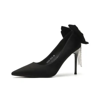 Zubumei High Heels Women's Black