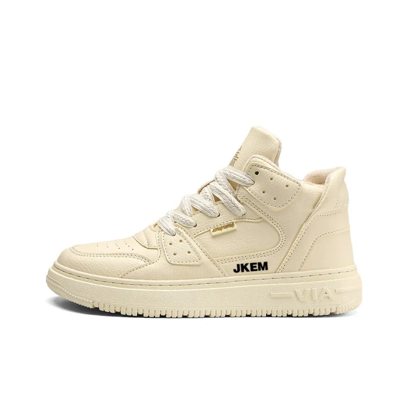 JKEM Warm Anti-Slip And Wear-Resistant High-Top Skateboard Shoes Men's-20