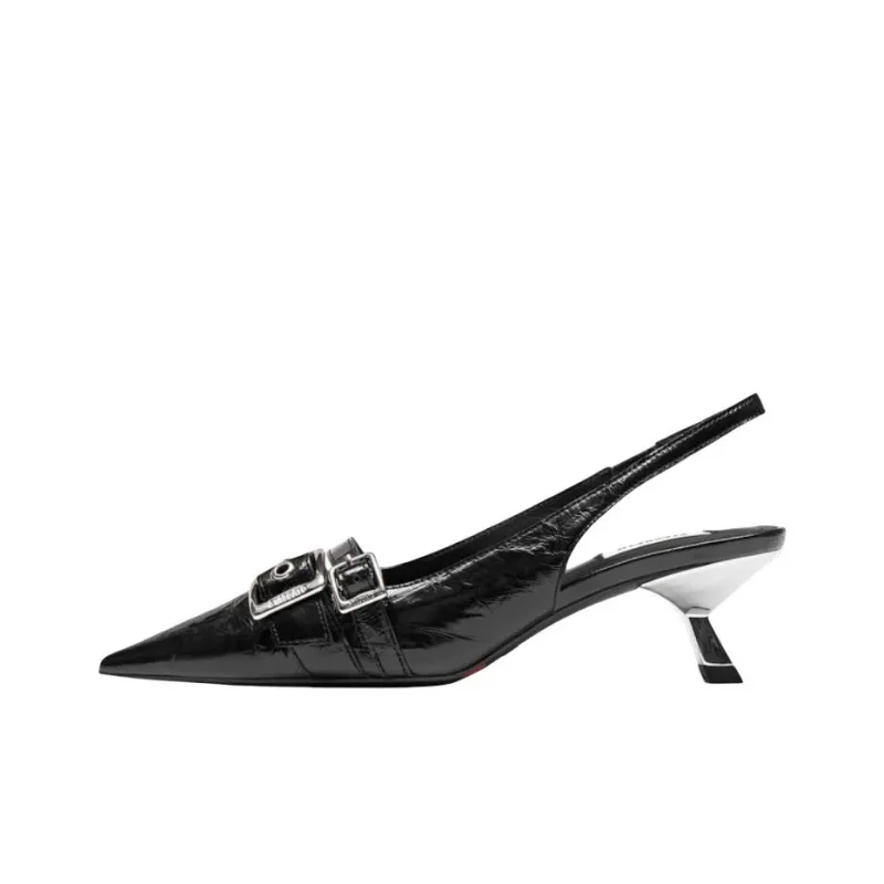 Staccato Nikita Flared Heel High Heels 5cm Women's-0