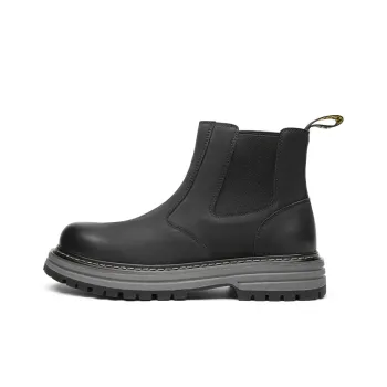 GOLDLION Ankle Boots Men Black/Brown