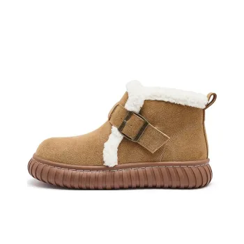AGSDON Warm Short Snow Boots Women's