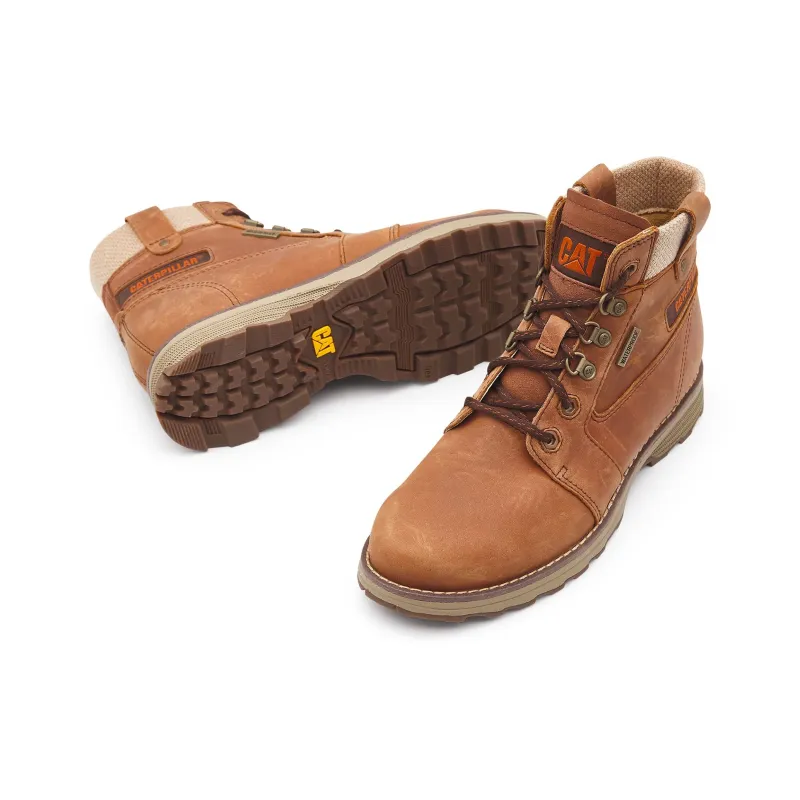 CAT Short Martin Boot Women's Tan-2