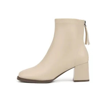 Me&Ce Ankle Boots Women's Black/White/Brown