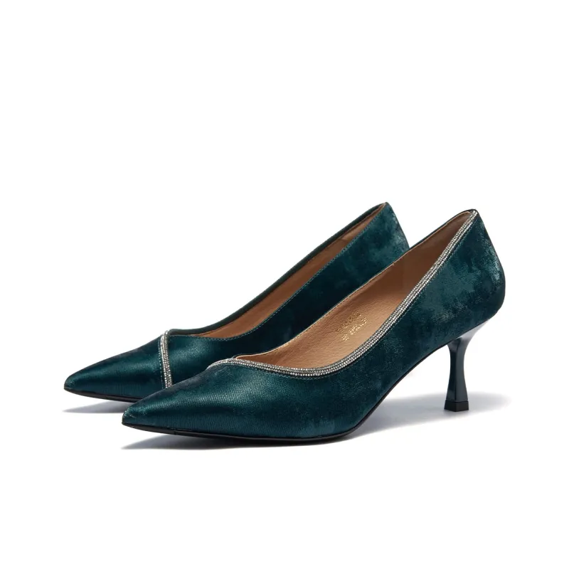 ST&SAT Slim Heel High Heels 6.5cm Women's-13