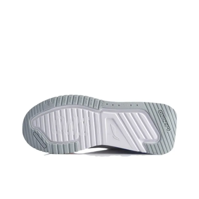 LiNing Mafia T2000 Anti-Slip And Wear-Resistant Lightweight Low-Top Sports Casual Shoes Women's White Blue-4