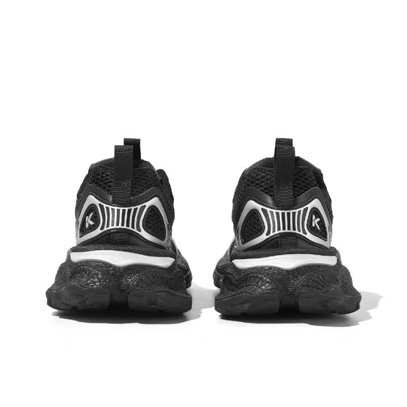 SK.TRIP Cushioned Wear-Resistant Supportive Lightweight Height Increasing Low-Top Running Shoes Unisex Titanium Gray-32