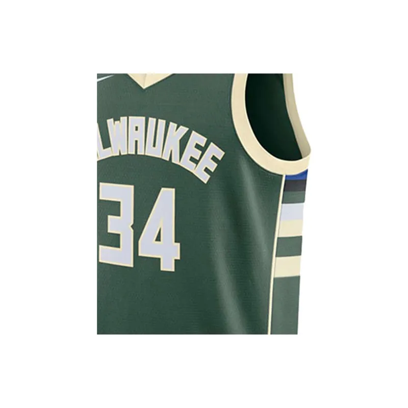 Nike X Nba Milwaukee Bucks Giannis Antetokounmpo Icon Edition Swingman Jersey-3