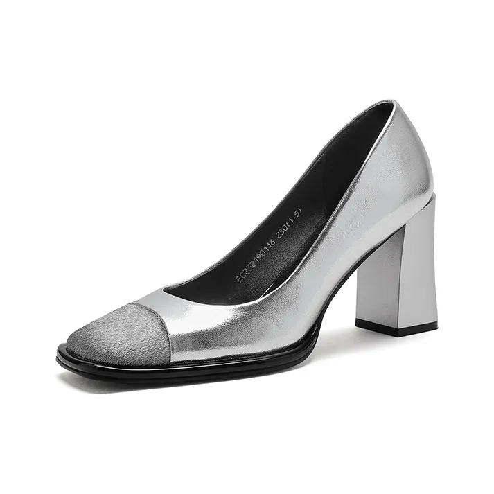 ELLE Slim Heel High Heels 8cm Women's-6