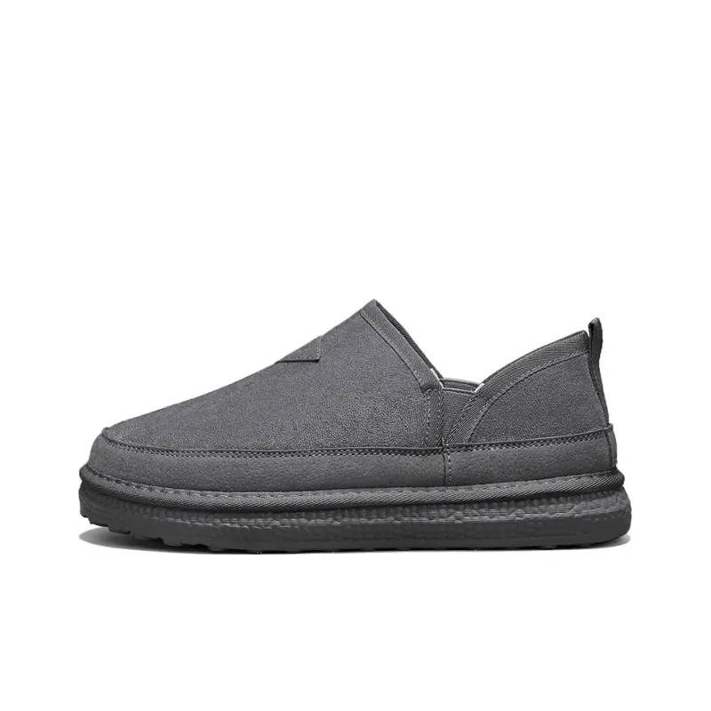 MEXICAN Warm Water Resistant Wear Resistant Slip Resistant Coverage Ankle Length Snow Boots Men's-5