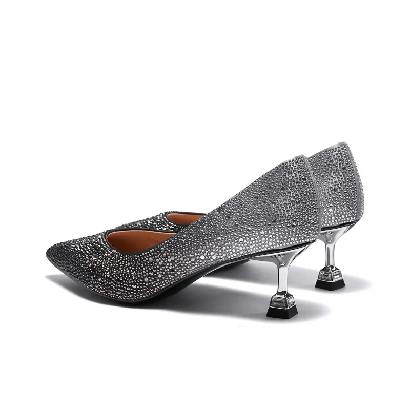 ST&SAT Wedding Shoes For Couples Slim Heel High Heels 5.5cm Women's-10