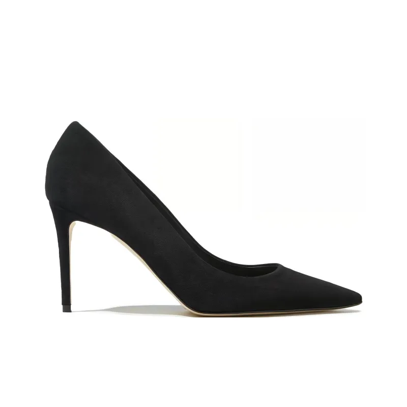 SCAROSSO X Brian Atwood Gigi 95mm Suede Pumps-1