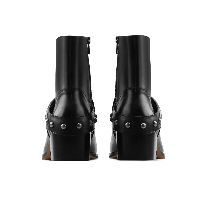 Naked Wolfe The Hollywood Ankle Boots Men's Black-4