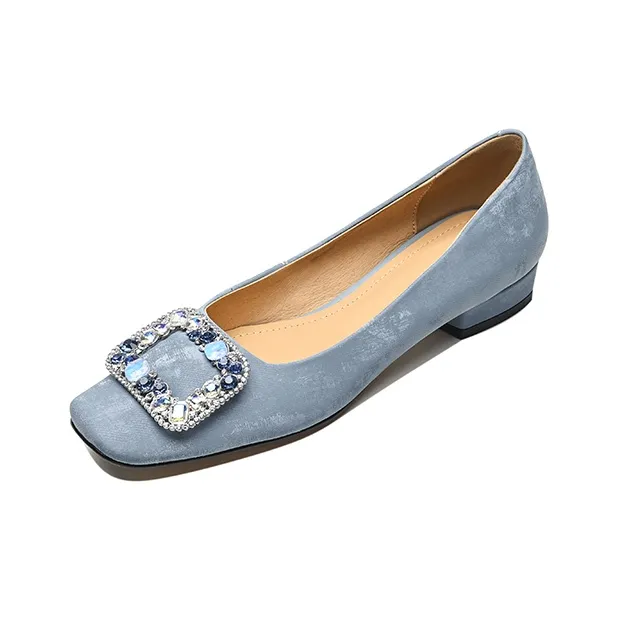 Bai Shiting Chunky Heel High Heels 3cm Women's-10