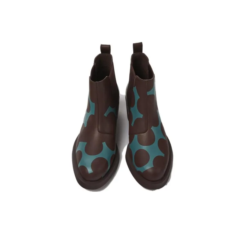 CAMPER Bonnie 50mm Calf-suede Ankle Boots-2