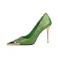 Green[Heel Height 10cm]