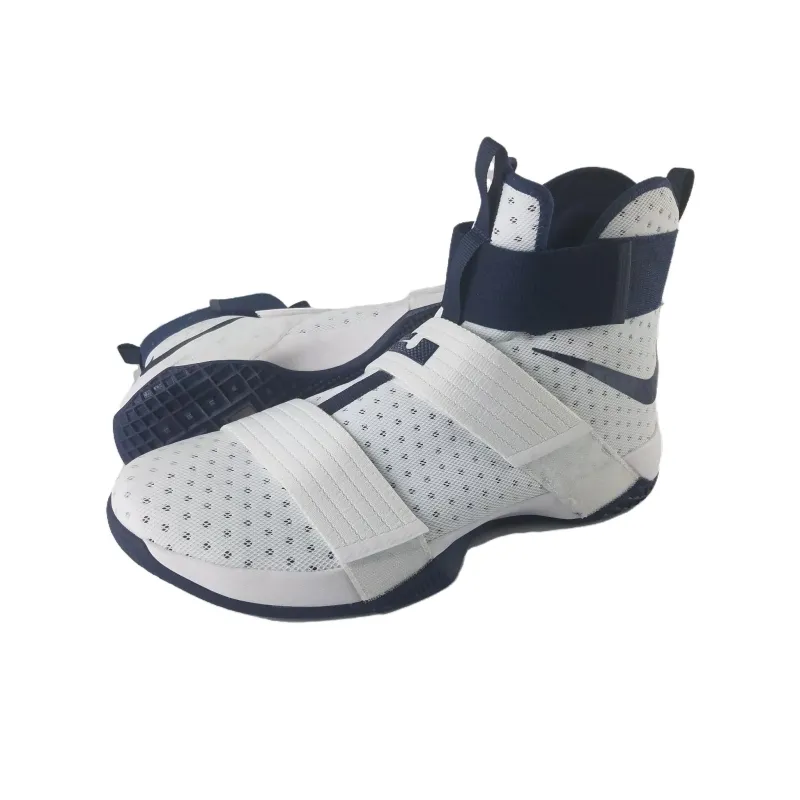 Nike LeBron Zoom Soldier 10 White Midnight Navy-2