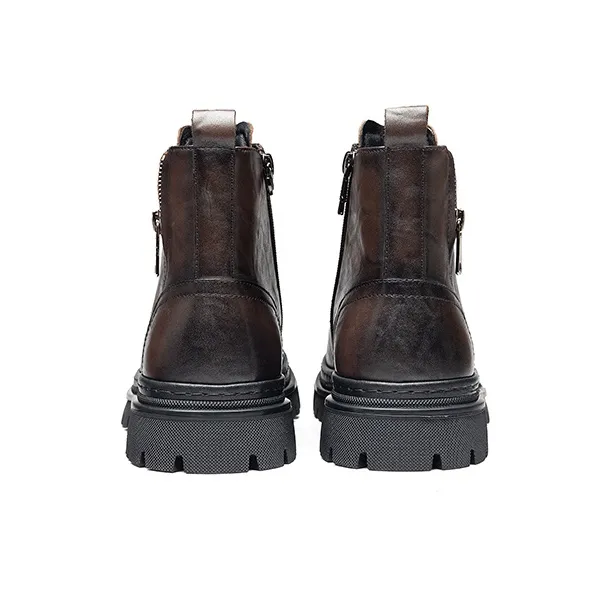 HARSON Martin Boots Men Black-10