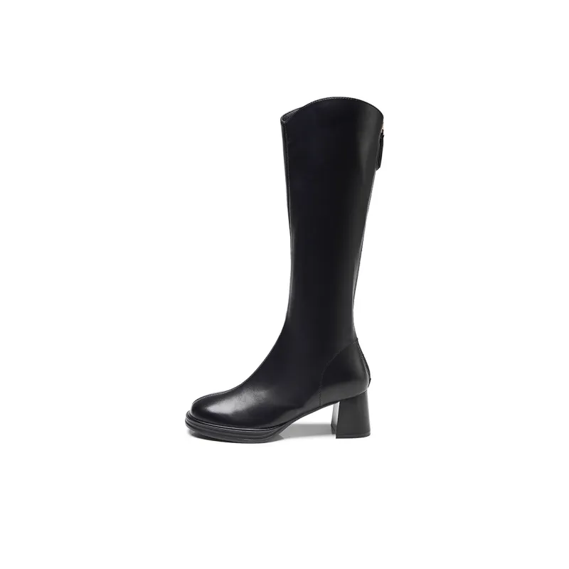 Bull Charm Knee high Boots 6cm Women's-0