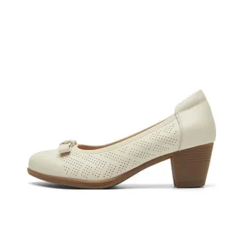 PT'SON Chunky Heel High Heels 5.5cm Women's