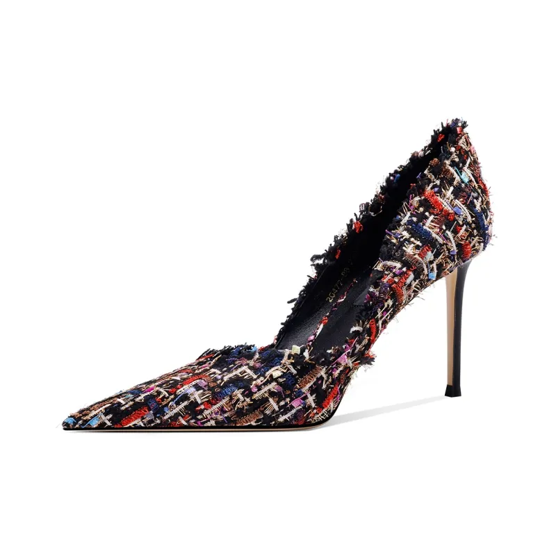 Shesrim Slim Heel High Heels Women's-1