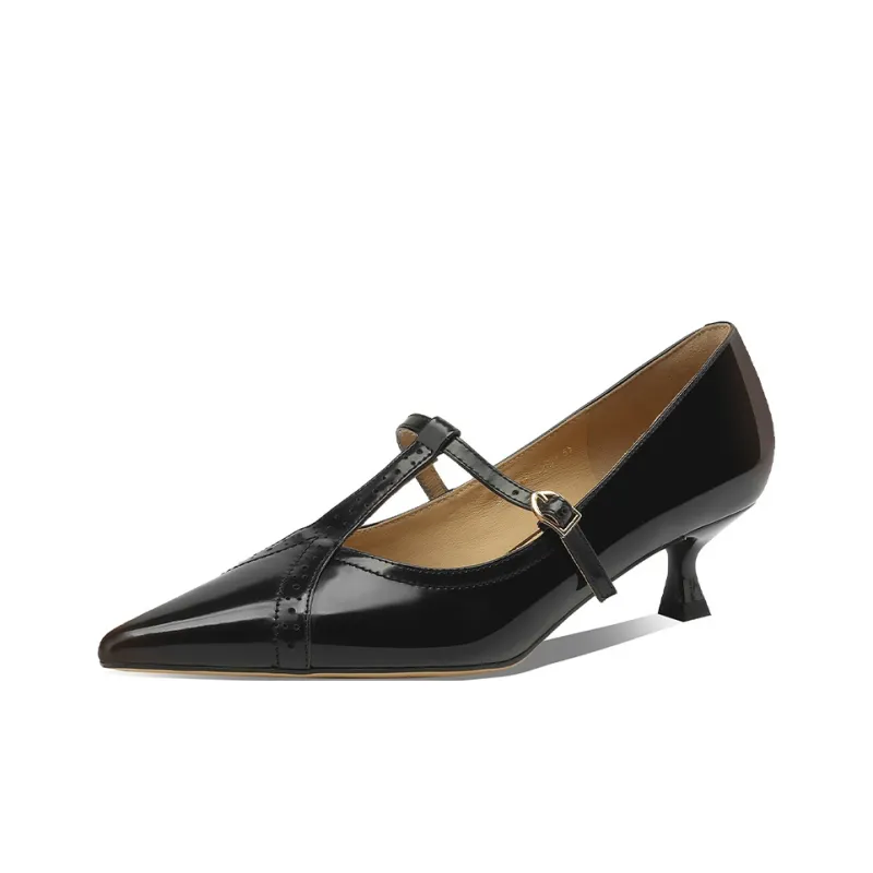 Rosa Bianca High Heels Women's Coffee/Gray-1
