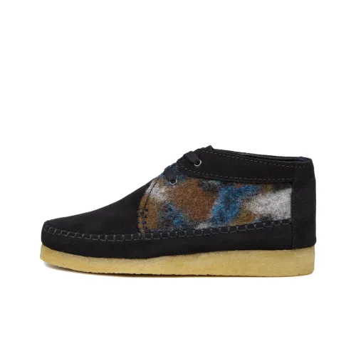 Clarks Originals WALLABEE Ankle Boots Men's Black