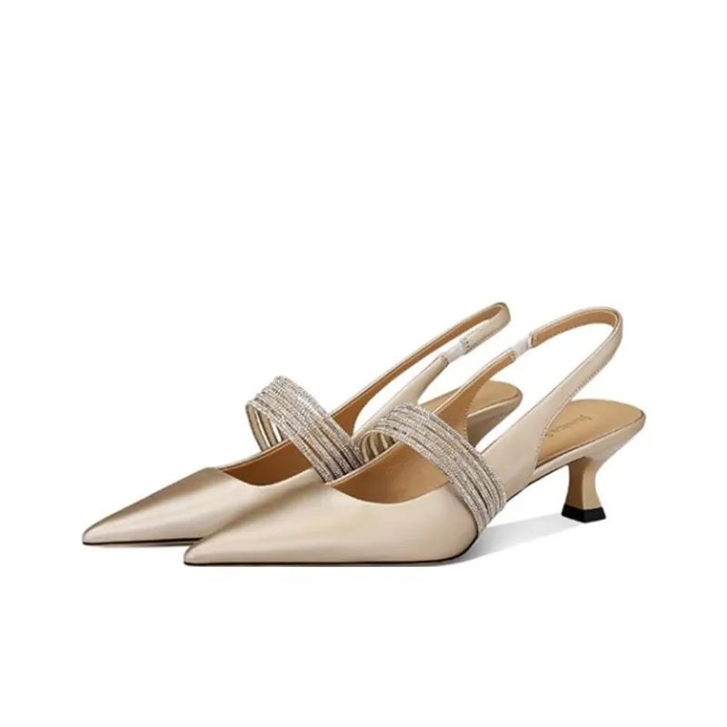 JESSICA SOPHIA Slim Heel High Heels 4cm Women's-2