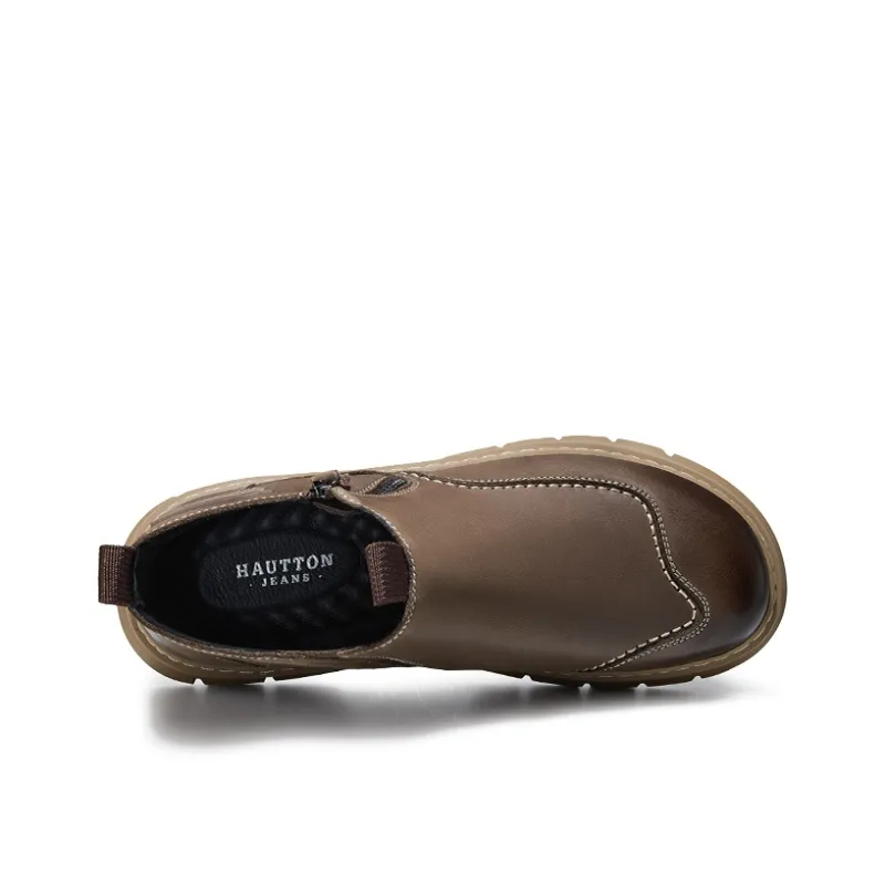 Hautton Ankle Boots Men Umber/Khaki-3