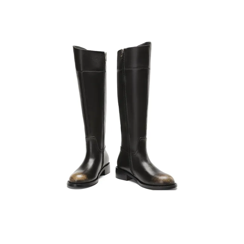 BOSSSUNWEN Knee high Boots 3.5cm Women's-2