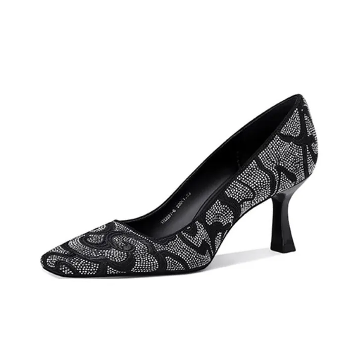 JESSICA SOPHIA Slim Heel High Heels 6.5cm Women's-0