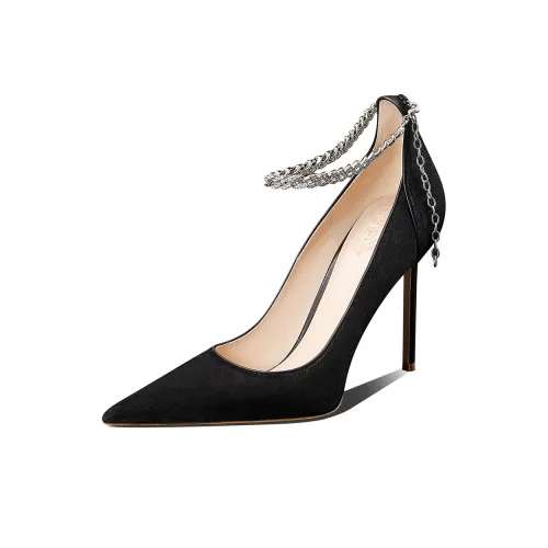 Miss Left Slim Heel High Heels 9.5cm Women's