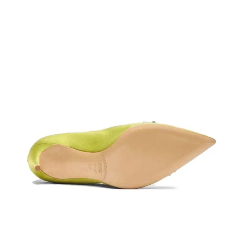SCAROSSO Greta Embellished Pointed-Toe Pumps-4