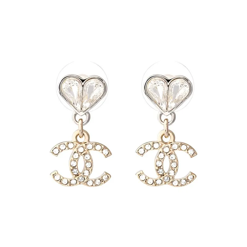 CHANEL Metal Earrings Women's Gold/Silver-0