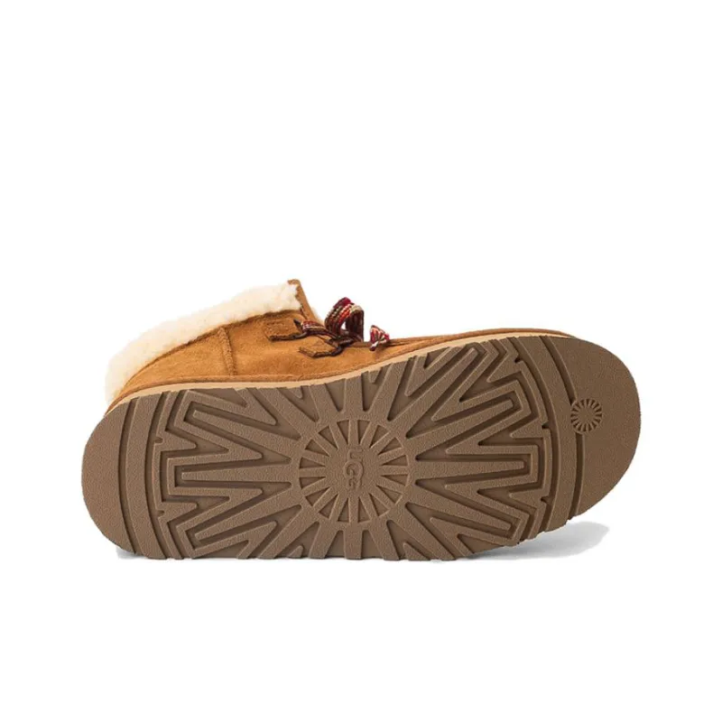 UGG Funkarra Cabin Cuff Boot Chestnut Women's-4