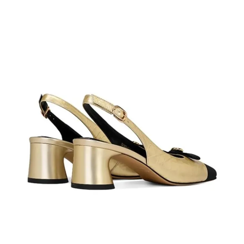 JESSICA SOPHIA Chunky Heel High Heels 5cm Women's-3