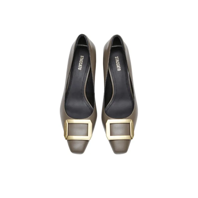 Staccato Chunky Heel High Heels 5cm Women's-6