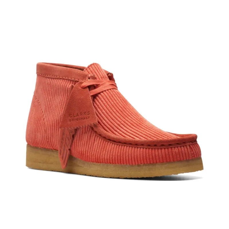 clarks Mayde Worldwide X Women's Wallabee Boot 'Coral'-3