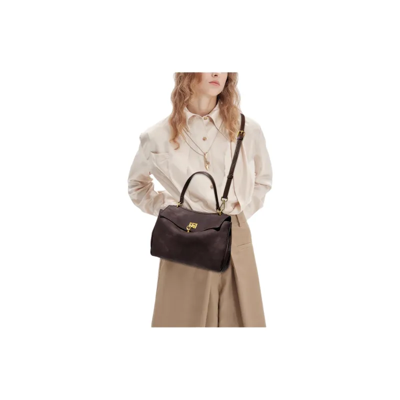 H-YXIANG Synthetic Leather Shoulder Bag Regular Women's Multicolor-5