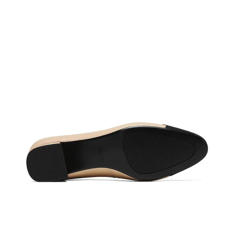 BOSSSUNWEN Block Heel High Heels 4cm Women's-8
