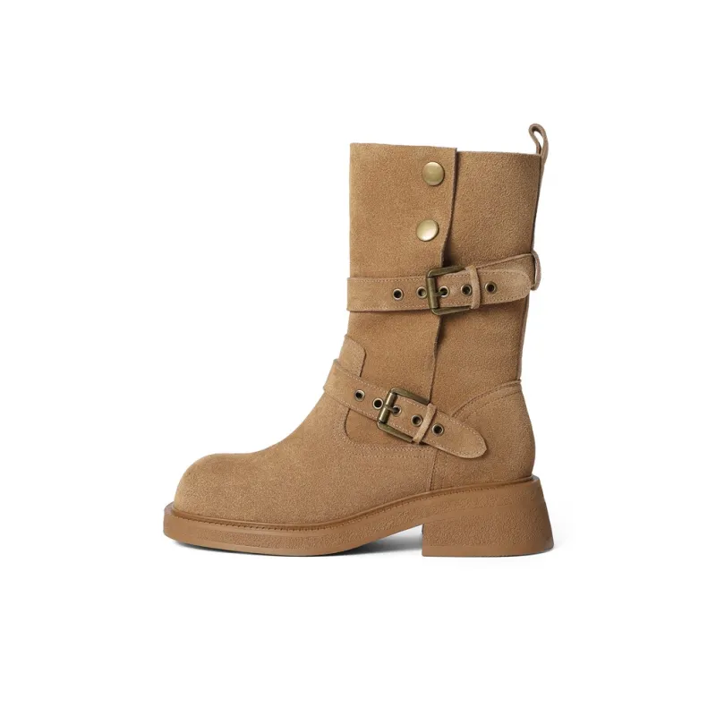 Senda Ankle Boots Women's Khaki-0
